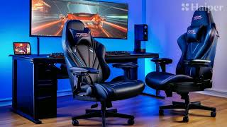 GTRACING Gaming Chair with Footrest [upl. by Livvy667]