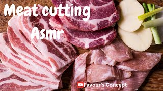 Meat Cutting ASMR [upl. by Yelsew]