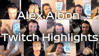 Alex Albon Twitch Highlights [upl. by Billy]