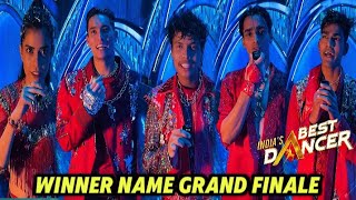 indias best dancer season 4 winner namedgrandfinalepromokarismakapoorwinnerannouncement [upl. by Ailev]