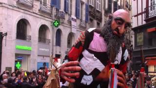 CARNAVAL BAYONNE 2017 ZAN PANTZAR [upl. by Lemkul]