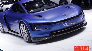 Live Mondial Auto 2014  Volkswagen XL Sport [upl. by Rehnberg]