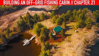 The Pressure is ON Musky Under The Dock  Building An OffGrid Fishing Cabin  Chapter 21 [upl. by Astred396]