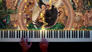 Good Omens 2  Opening Title Piano Cover [upl. by Mcallister]