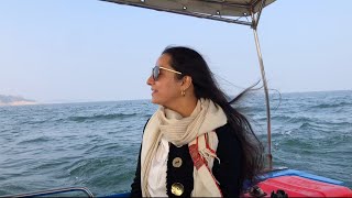 VLOG Boating and Birdwatching at Rancer Island  Pong Dam  Maharana Pratap Sagar Himachal Pradesh [upl. by Adnical]