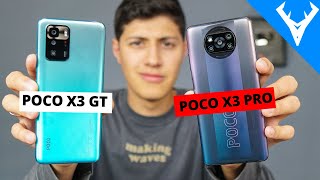 Veja antes POCO X3 GT vs POCO X3 PRO  Comparativo  QUAL MELHOR [upl. by Ylevol]