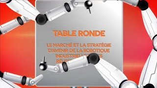 Salon de la Robonumérique 2015  marché et stratégie davenir de la robotique industrielle [upl. by O'Doneven]