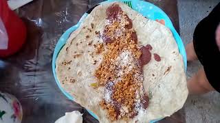 🟩¿Receta Original PASO A PASO Mega baleadas hondureñas 🇭🇳👌🏻😋 Antojos Catrachos [upl. by Narik]