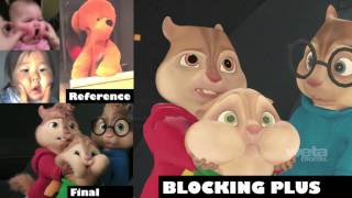 Alvin and the Chipmunks The Road Chip VFX  Breakdown  Theodore  Weta Digital [upl. by Yerhcaz]