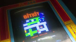 Retrofitting a Ms Pac arcade with the Bitkit2 MPU board  Ms Pac Repair Part 2 [upl. by Llevra]