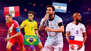 LAS MEJORES PLANTILLAS DE LA COPA AMERICA [upl. by Erb194]