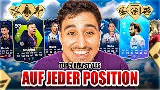 TOP 5 META PLAYSTYLES AUF JEDER POSITION IN EA FC 24✅👀 [upl. by Nuahc]