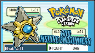 Live Shiny Staryu in Pokemon LeafGreen after 600 Fishing Encounters [upl. by Eimat]