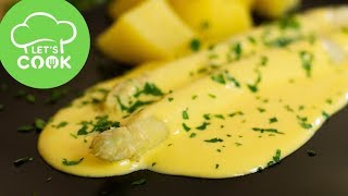 REZEPT Spargel mit Sauce Hollandaise  Schnell amp einfach 😉 [upl. by Fiorenza]