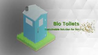 BioToilet and Biodigester Sustainable Solution for Sanitation by EWS Greentech Pvt Ltd [upl. by Odragde161]