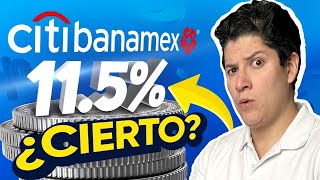 Citibanamex ¿El banco que paga más en inversión [upl. by Nicolau]