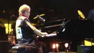 Elton John Holiday Inn LIVE  Nov 2013 from Front Row Providence RI [upl. by Enelrak289]