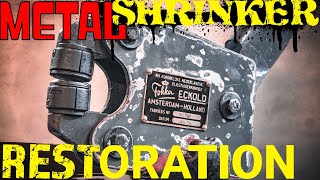 eBay metal shrinker restoration [upl. by Naitirb179]