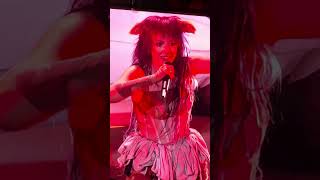 Ashnikko Performing “Halloweenie” Compilation at Red Rocks Amphitheater on 102924 [upl. by Engedus]