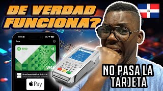 APPLE PAY FUNCIONA EN RD Y TE MUESTRO EN VIVO  ESTA LISTO EL PAIS PARA ESTA TECNOLOGIA [upl. by Gelb]