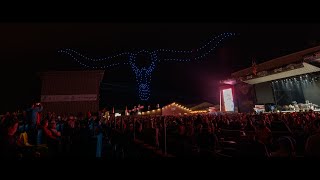 Country Fest 2024  Friday Drone Show [upl. by Eiblehs]