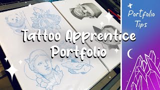 Tattoo Apprentice Portfolio Tour   My Apprenticeship Experience [upl. by Sisi]