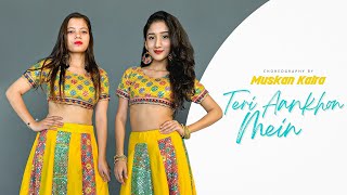 Teri Aankhon Mein  Darshan Raval  Bollywood Garba Dance 2020 Divya KNeha K Pearl VMuskan Kalra [upl. by Nirrek483]