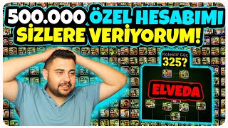 ELVEDA 500000 ÖZEL HESABIMI VERİYORUM😥 SON BİR KOLEKTİF GÜÇ REKORU eFootball Mobile 2025 [upl. by Anatsirhc992]