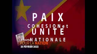 Priere pour la nation le 25022023 au stade de martyrs [upl. by Fitzpatrick]