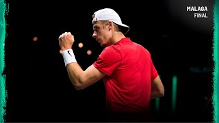 Denis Shapovalov v Thanasi Kokkinakis  Canada v Australia  Davis Cup Final Highlights [upl. by Yoreel]