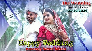 Kuldeep Weds Nisha  The Wedding 2024  Happy Marriage Life  Navya Record [upl. by Lynne]