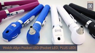 Welch Allyn Pocket LED Pocket LEDPLUS LED Diagnostic Set Product Overview [upl. by Andert]