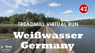 Treadmill Virtual Run 42 Weißwasser Saxony Germany [upl. by Virgy]