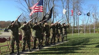 Rock Island Arsenal celebrates Veterans Day [upl. by Ainekahs]