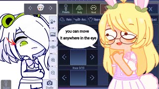 This is real you can now move the eye any where you want  gacha club 🤯😩 [upl. by Parker368]