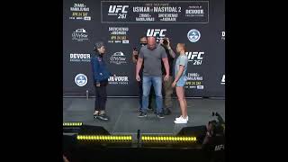 Zhang Weili vs Rose Namajunas Face Off [upl. by Lyrehc479]