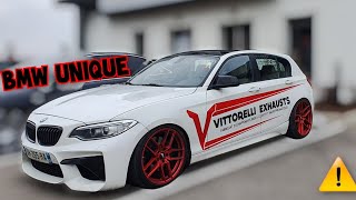 BMW UNIQUE ⚠️ ELLE FAIT UN BRUIT DE BATEAU ‼️😱 VITTORELLI Exhausts [upl. by Ellehsat]