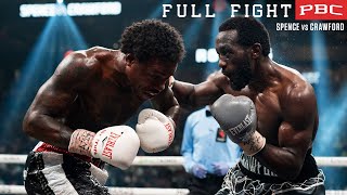 Spence vs Crawford FULL FIGHT July 29 2023  PBC on Showtime PPV [upl. by Ina]