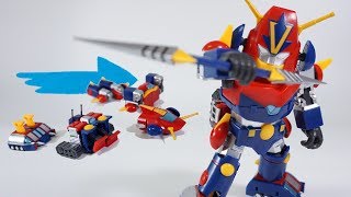 MINI DEFORMED Series Combattler V ACTION TOYS Complete Model [upl. by Seed]