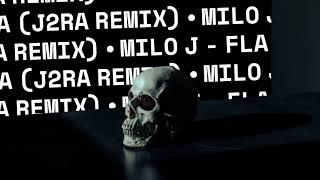 Milo j  FLA J2RA Remix  TechHouse  Video Lyric [upl. by Utir]