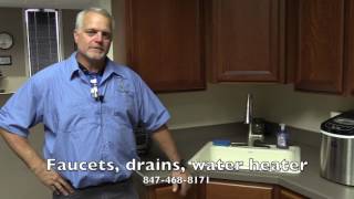 Anchor Plumbing in Elgin IL sink and faucet repair garbage disposal clogged drain rodding [upl. by Hannala92]