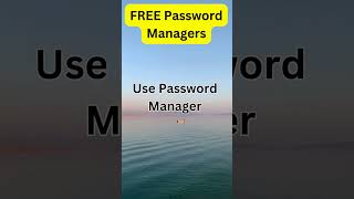 Free Password Manager passwordmanager free keepass bitwarden nordvpn [upl. by Alviani]