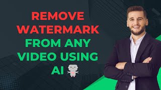 How To Remove Watermark From Video Without Blur  Free Using AI Tool [upl. by Illah147]