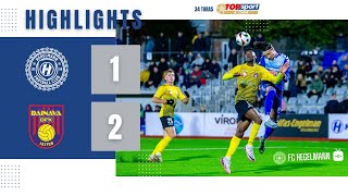 TOPsport A lyga 34 turas FC Hegelmann x DFK Dainava  HIGHLIGHTS [upl. by Anneiv17]