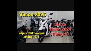 Cập nhật Giá xe Vision 2024 tháng 10  Vision tiếp tục giảm giá  Visiom Xám Xi Măng 38tr đồng [upl. by Gahl]