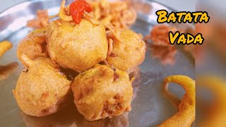 batata vada recipe I aloo vada  बटाटा वडा रेसिपी  potato vada  crispy batata vada recipe I wada [upl. by Aicenat]