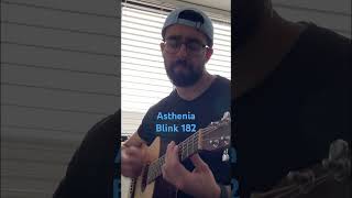 Asthenia Blink 182 Acoustic Cover blink182 [upl. by Adnilreh]