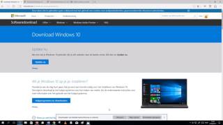 Media Creation Tool het maken van een CD DVD USB voor de installatie van Windows 10 creators update [upl. by Tatianna]