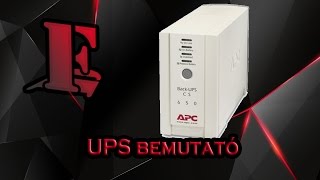 UPS otthonra Érdemes  APC CS650 és UPS bemutató [upl. by Anitsuga]