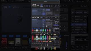 VALETON GP100 MY PRESET DISTORTION 3 valeton shorts Roomstudio9 [upl. by Edgerton94]